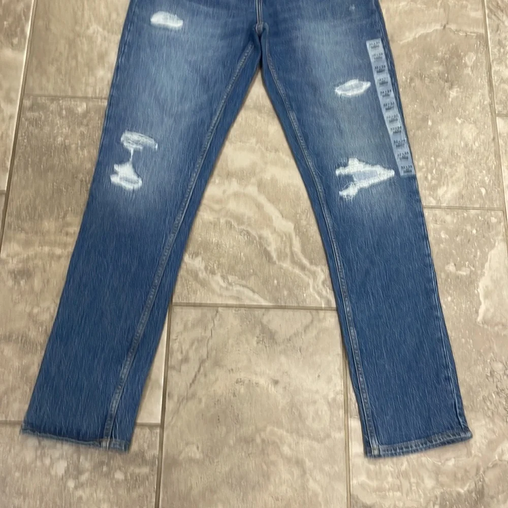 Old Navy Men’s Slim‎ Built-In Flex Rip-and-Repair Jeans Sz 32 x 34